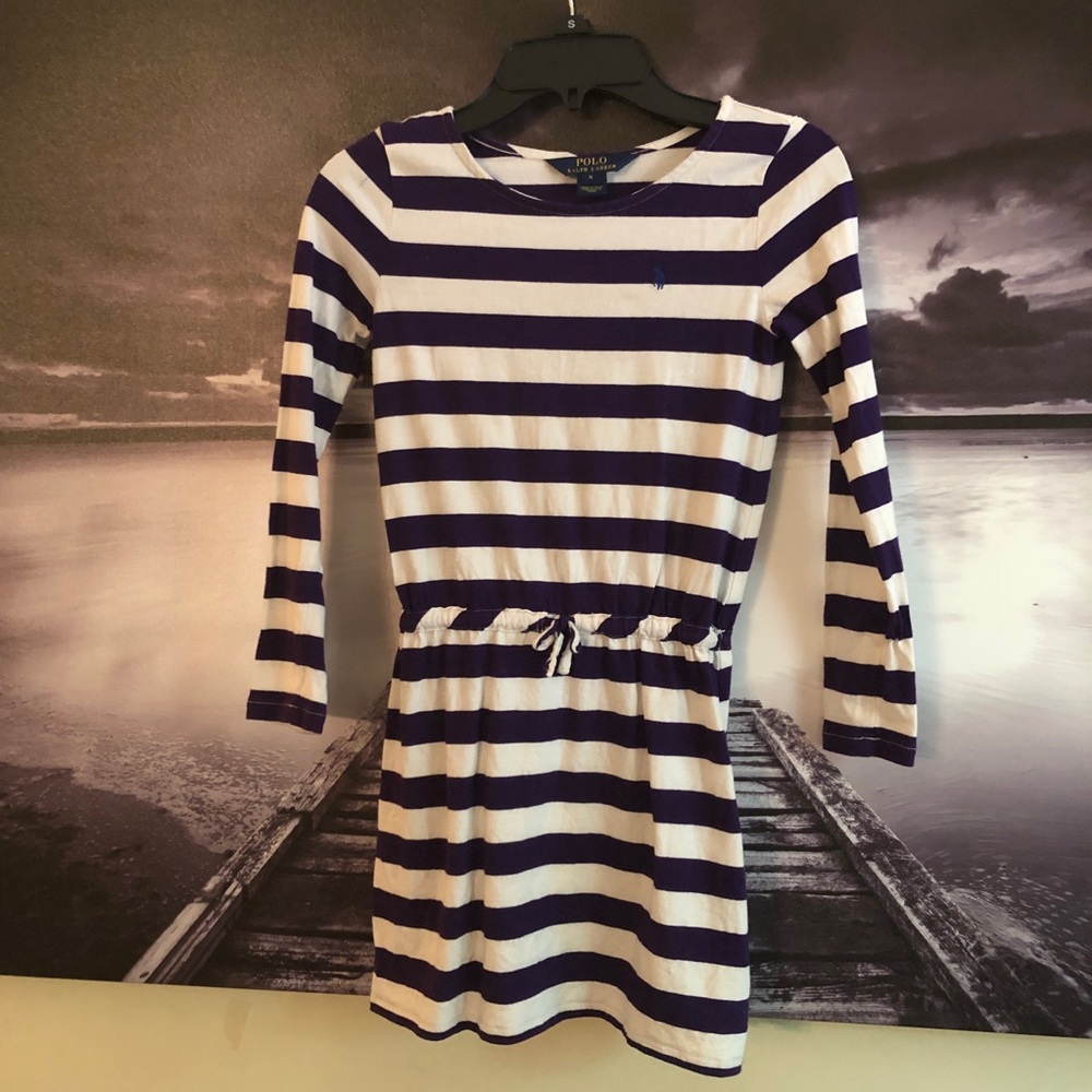 MOVING SALE Ralph Lauren stripe long sleeve dress